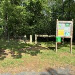 Paterson Park at the south side of the park on Paterson St is a trailhead for Blackstone Park