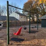 Pleasant St Park is off the beaten path on a one-way street - enter from North Main St
