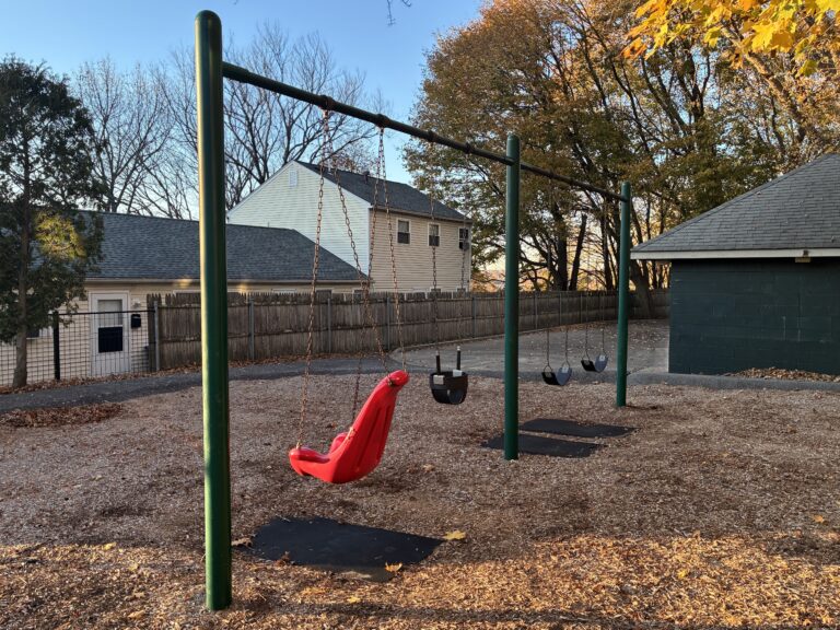 Pleasant St Park is off the beaten path on a one-way street - enter from North Main St