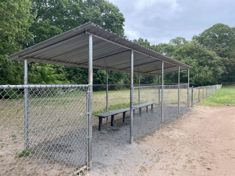 Roger Williams Park Softball Field third base dugout