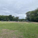 Roger Williams Park Softball Field looking to the infield from left field position