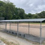 Roger Williams Park Softball Field first base dugout