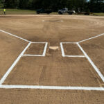 Roger Williams Park Softball Field behind the plate