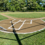 Roger Williams Park Tim O'Neil Field 3 lined for opening day spring 2025