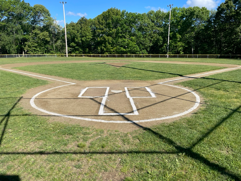 Roger Williams Park Tim O'Neil Field Field 2 lined for opening day spring 2025
