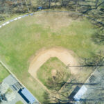 Roger Williams Park Tim O'Neil Field 1 aerial photo from Spring 2021