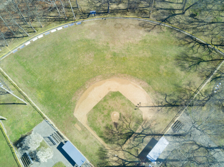 Roger Williams Park Tim O'Neil Field 1 aerial photo from Spring 2021