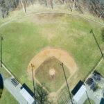 Roger Williams Park Tim O'Neil Field 2 aerial photo from Spring 2021