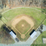Roger Williams Park Tim O'Neil Field 3 aerial photo from Spring 2021