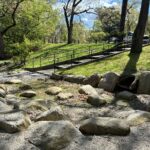 Roger Williams Park Bear Ground in spring entrance from Maple Ave