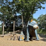 Roger Williams Park Bear Ground play sculpture