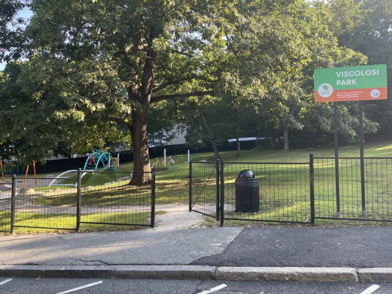 Viscolosi Park east entrance