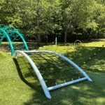 Viscolosi Park synthetic turf playground circuit for ages 5-12
