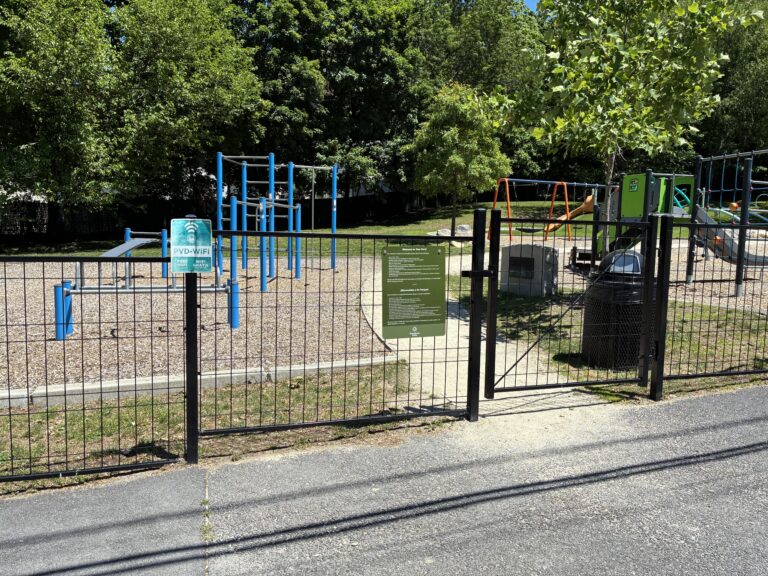 Viscolosi Park west entrance