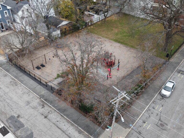 Warren St Park Birds Eye View in November 2025